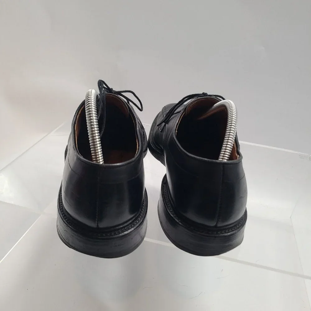 Allen Edmonds HILLCREST Black Leather Shoes‎ US Size 9 D